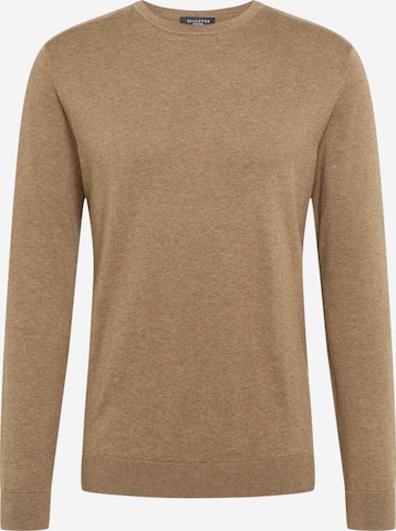 SELECTED HOMME Regular fit Sweater 'Berg' in Beige: front