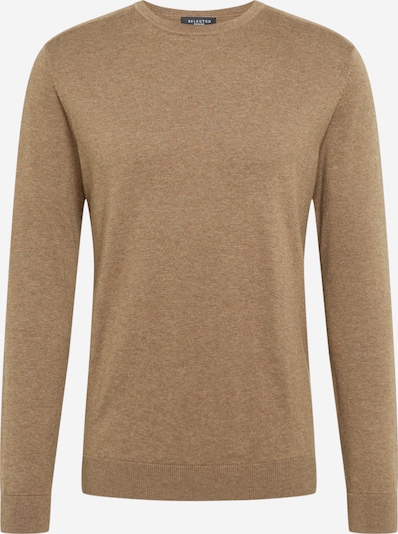 SELECTED HOMME Pullover 'Berg' em bege escuro, Vista do produto