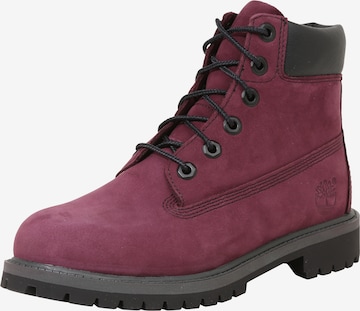 TIMBERLAND Boots 'Premium' in Red: front