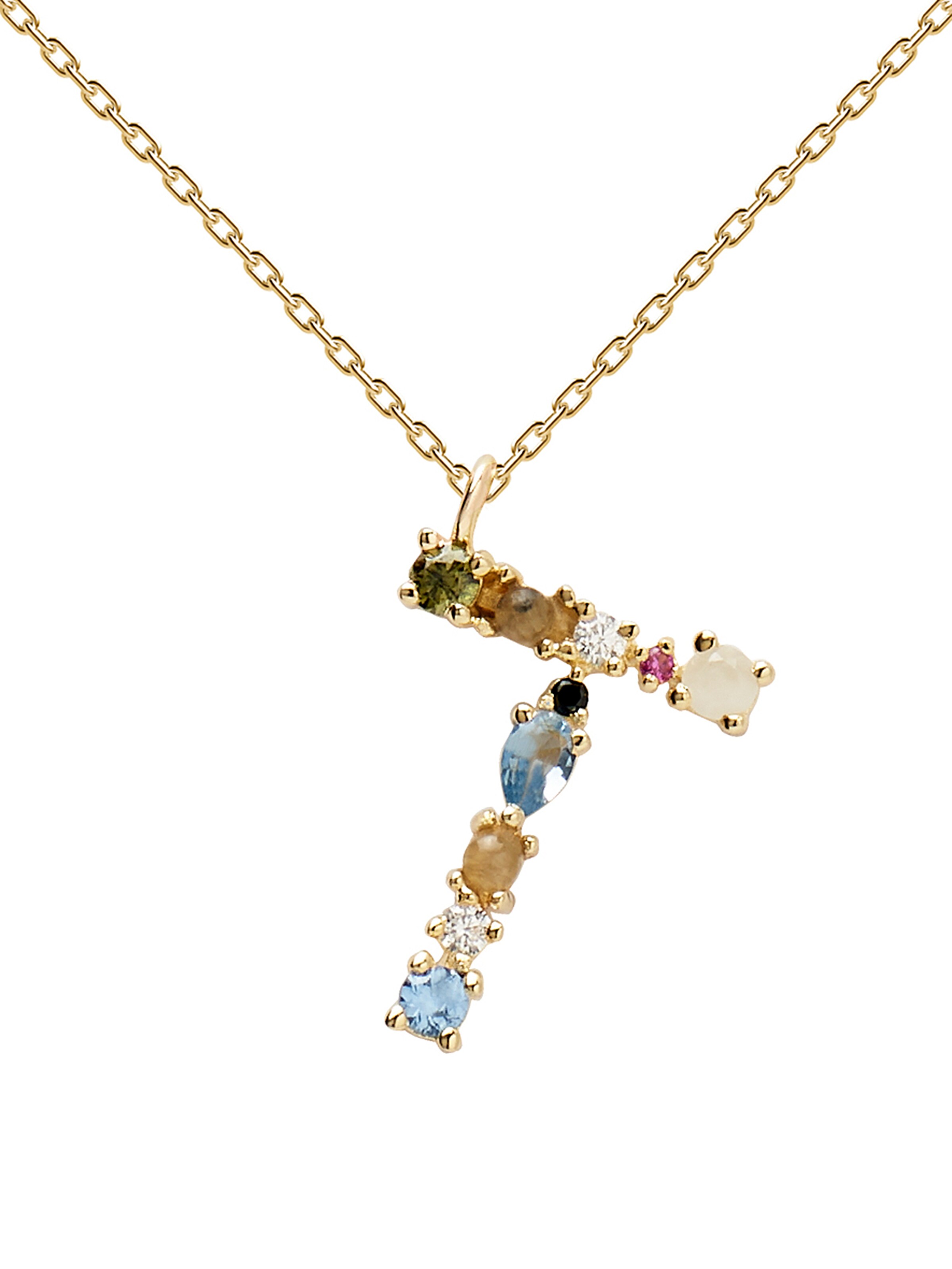 P D PAOLA - Ketting 'CO NECKLACE' in de kleur Goud