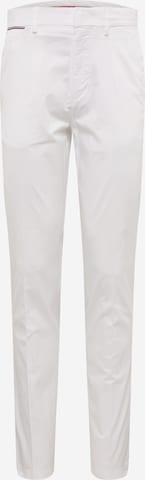TOMMY HILFIGER Slimfit Chino kalhoty – bílá: přední strana
