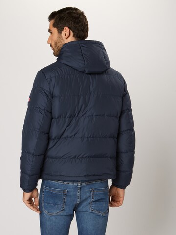 TOMMY HILFIGER Winterjas in Blauw: terug