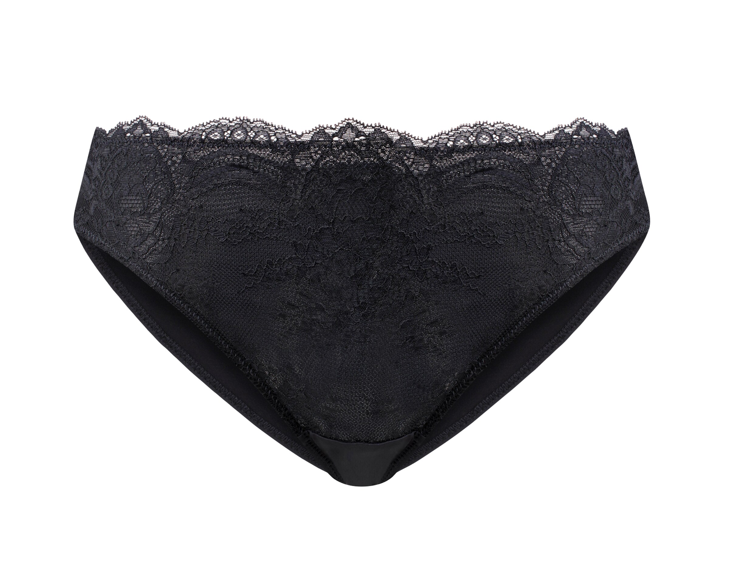 PALMERS - Slip 'P-ORNAMENTAL LACE /DMHOMIREL' in de kleur Zwart