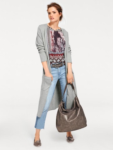 heine Knit Cardigan in Grey