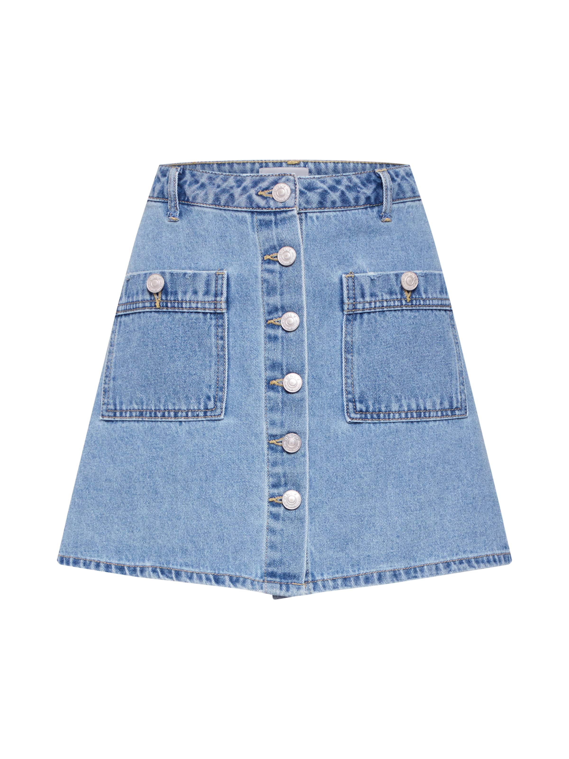 ONLY - Rock 'onlDITTE BUTTON DNM SKIRT' in blue denim