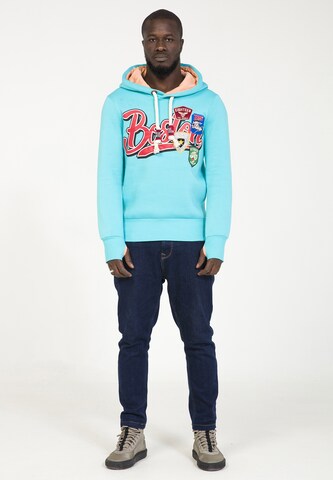 PLUS EIGHTEEN Sweatshirt in Blauw