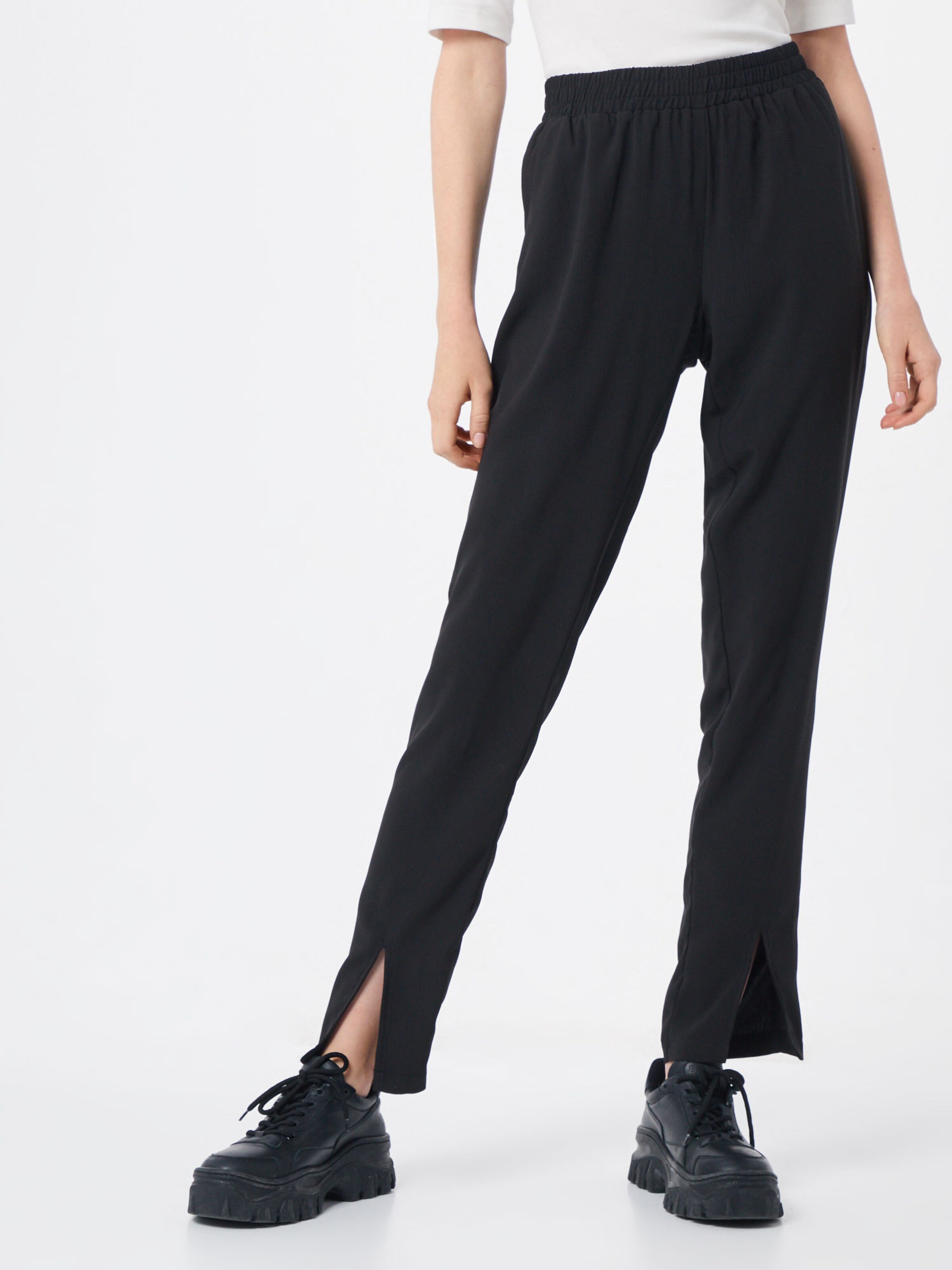 Neo Noir Broek 'Marla' in de kleur Zwart: Vooraanzicht