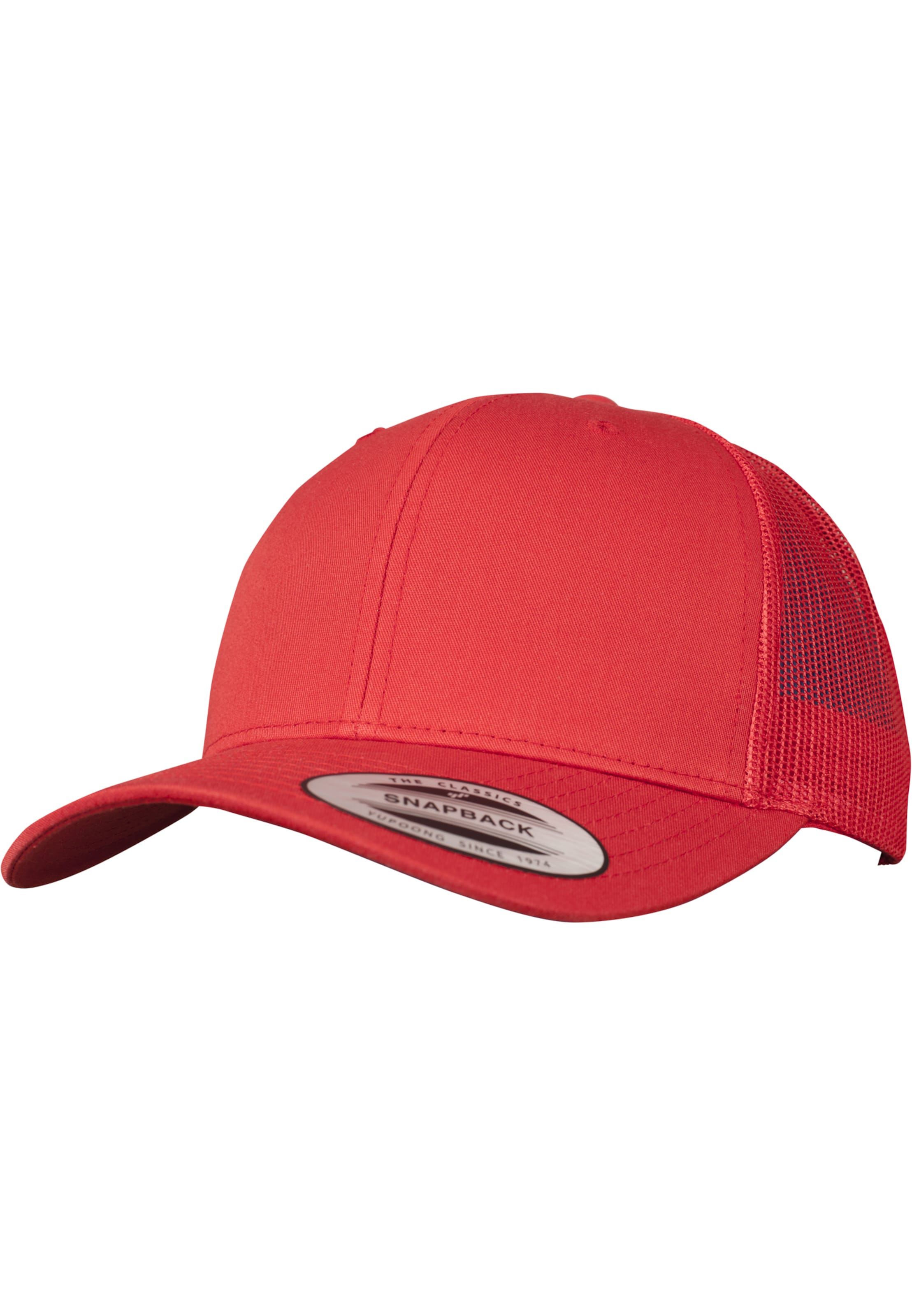 Flexfit Cap in Rot: Vorderseite