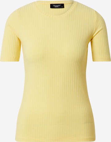 SISTERS POINT - Camisa 'Pro' em amarelo: frente