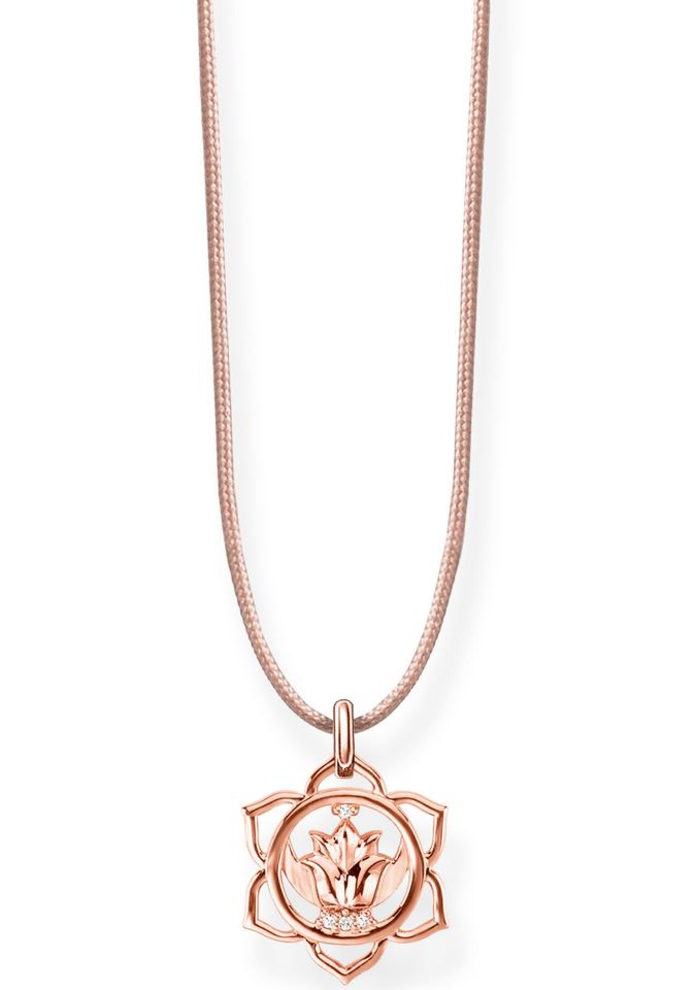 Thomas Sabo Kette in Gold: Vorderseite