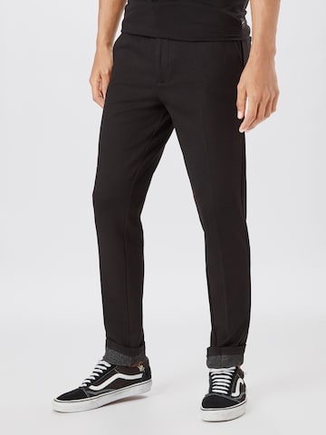 JACK & JONES Slimfit Chinosy 'JJIMarco JJPhil' w kolorze czarny: przód