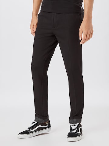 Coupe slim Pantalon chino 'Marco Phil' JACK & JONES en noir : devant