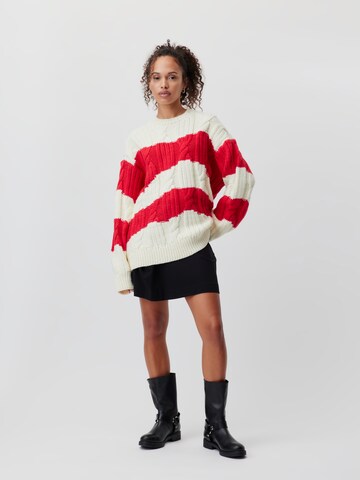 Chunky Striped Knit Look by LeGer