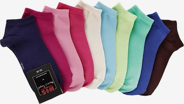 H.I.S Regular Ankle Socks in Mixed colors: front