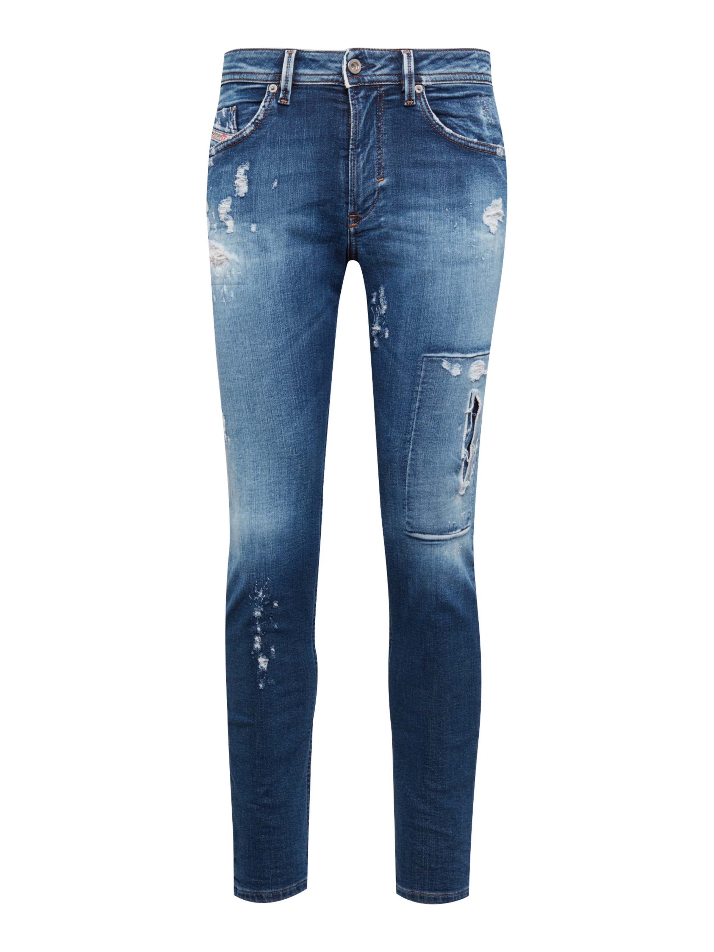 DIESEL - Jeans 'THOMMER' in de kleur Blauw denim