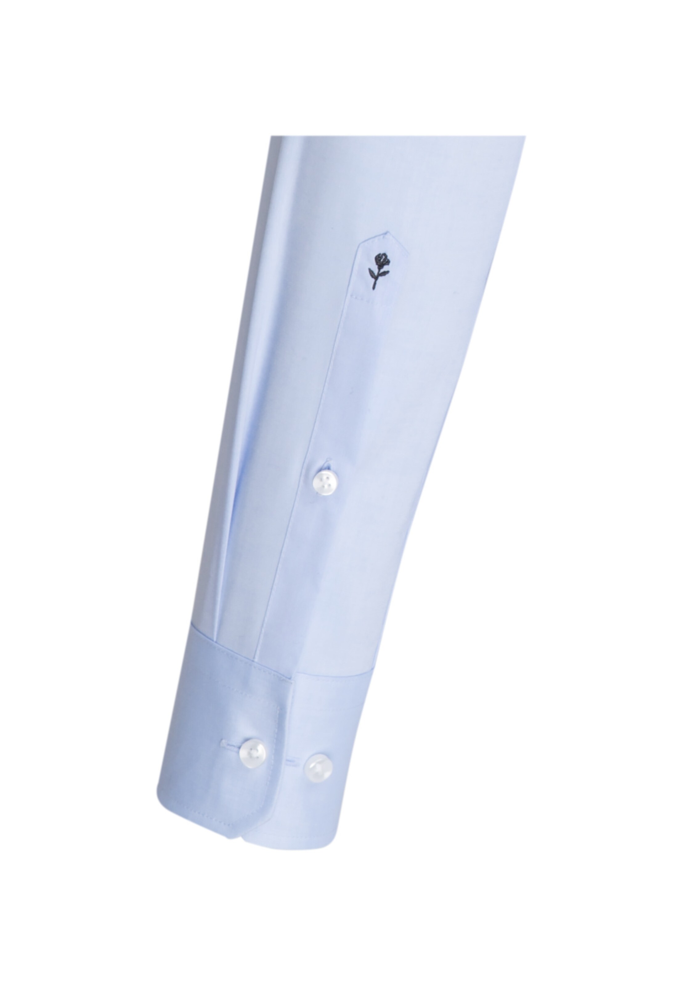 SEIDENSTICKER Slim fit Zakelijk overhemd in Blauw: voorkant