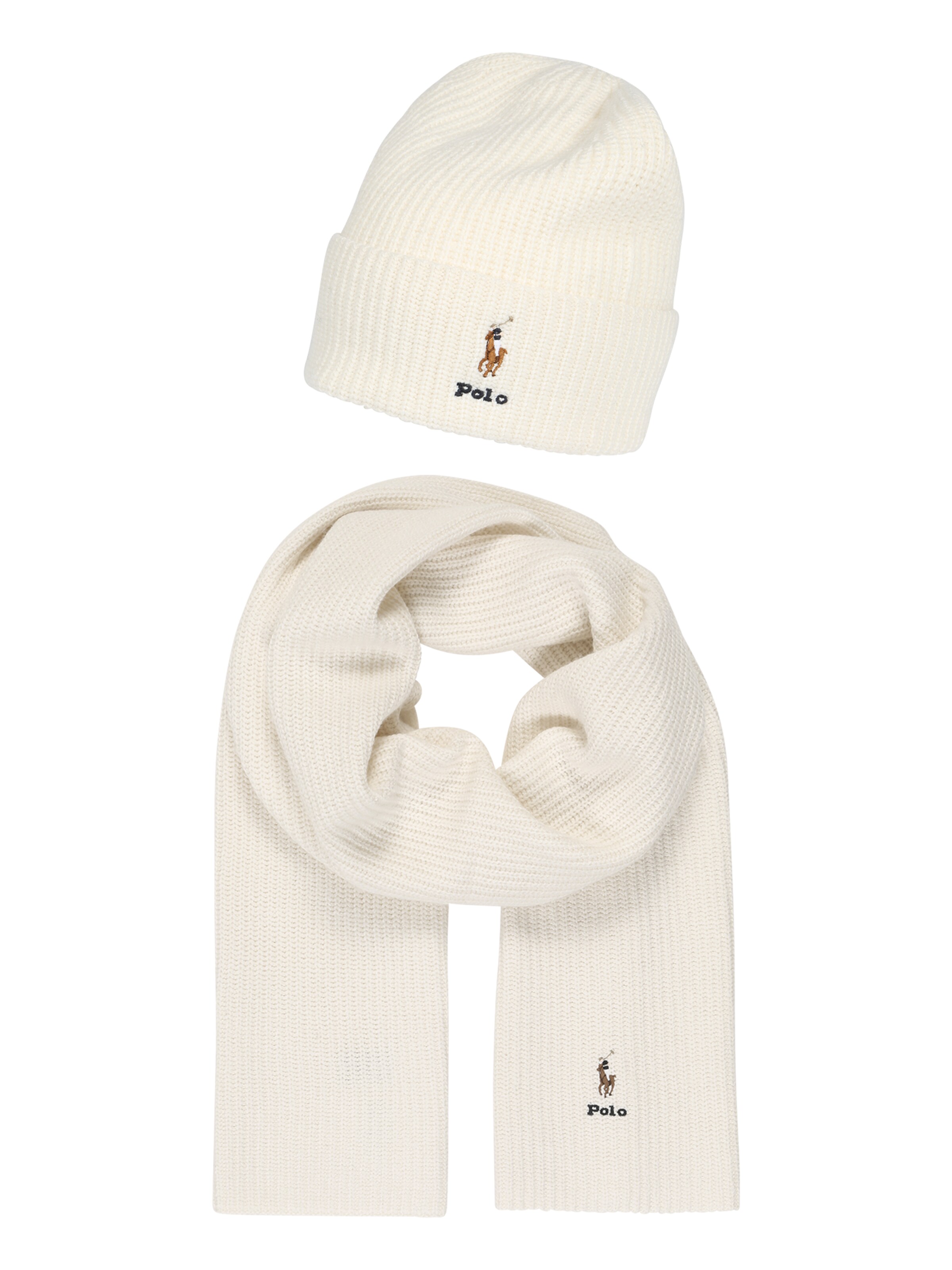 Lauren Ralph Lauren - Sjaal in de kleur Natuurwit