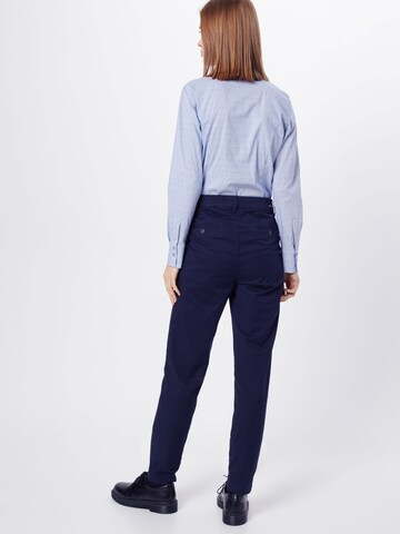 ESPRIT - regular Pantalón chino en azul