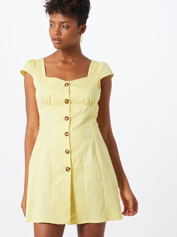 GLAMOROUS Kleid in Gelb: Vorderseite