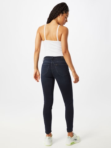 Skinny Jeans 'Scarlett' di Lee in blu