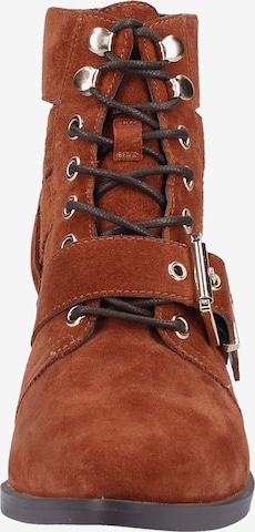 STEVE MADDEN Lace-Up Ankle Boots in Brown