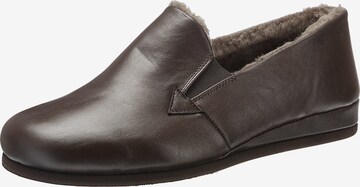 ROHDE Slippers 'Viborg' in Brown: front