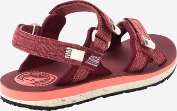 JACK WOLFSKIN - Sandalias 'Outfresh Deluxe' en rojo