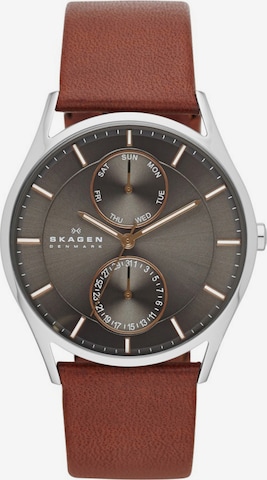 SKAGEN Analog Watch 'Holst' in Brown: front