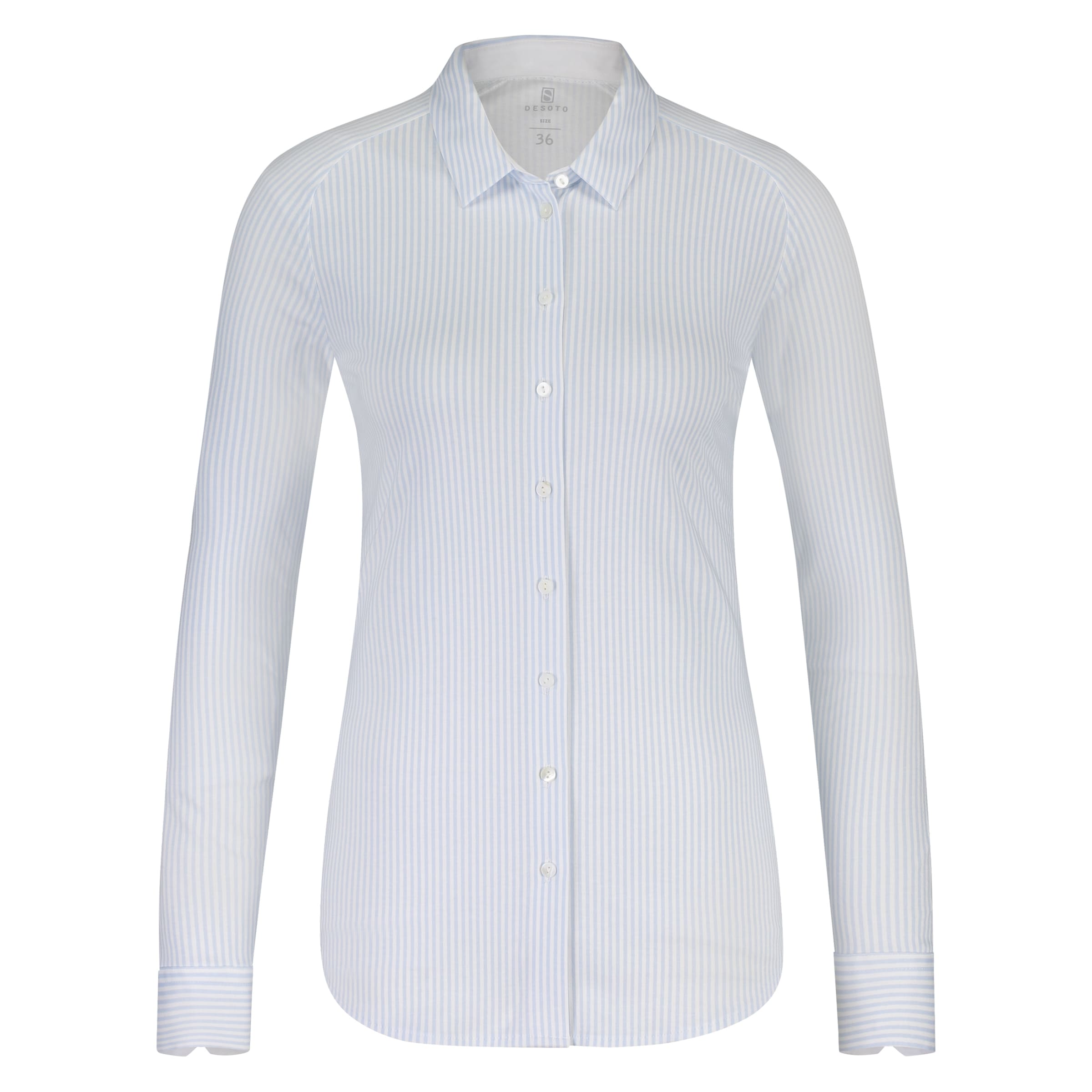 DESOTO Bluse in hellblau / weiß, Produktansicht