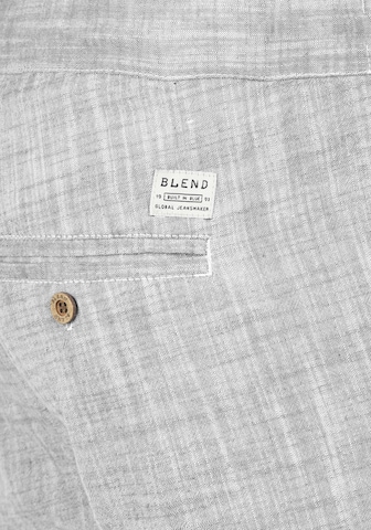 BLEND Regular Hose 'Bones' in Grau