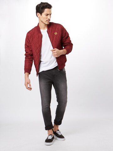 Urban Classics Normální Džíny 'Relaxed Fit Jeans' – černá