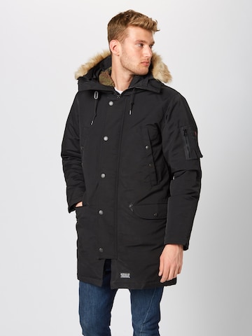 LEVI'S ® Parka 'Davidson' in Schwarz