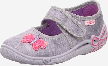 SUPERFIT - Zapatillas de casa 'BELINDA' en gris: frente