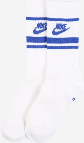 Nike Sportswear Štandardný strih Ponožky - biela