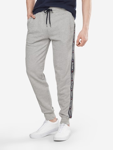 Effilé Pantalon 'Nostalgia' Tommy Hilfiger Underwear en gris : devant