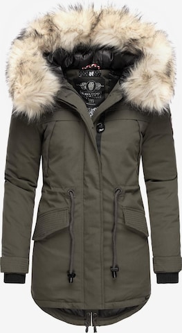 NAVAHOO Winter parka in Grey: front