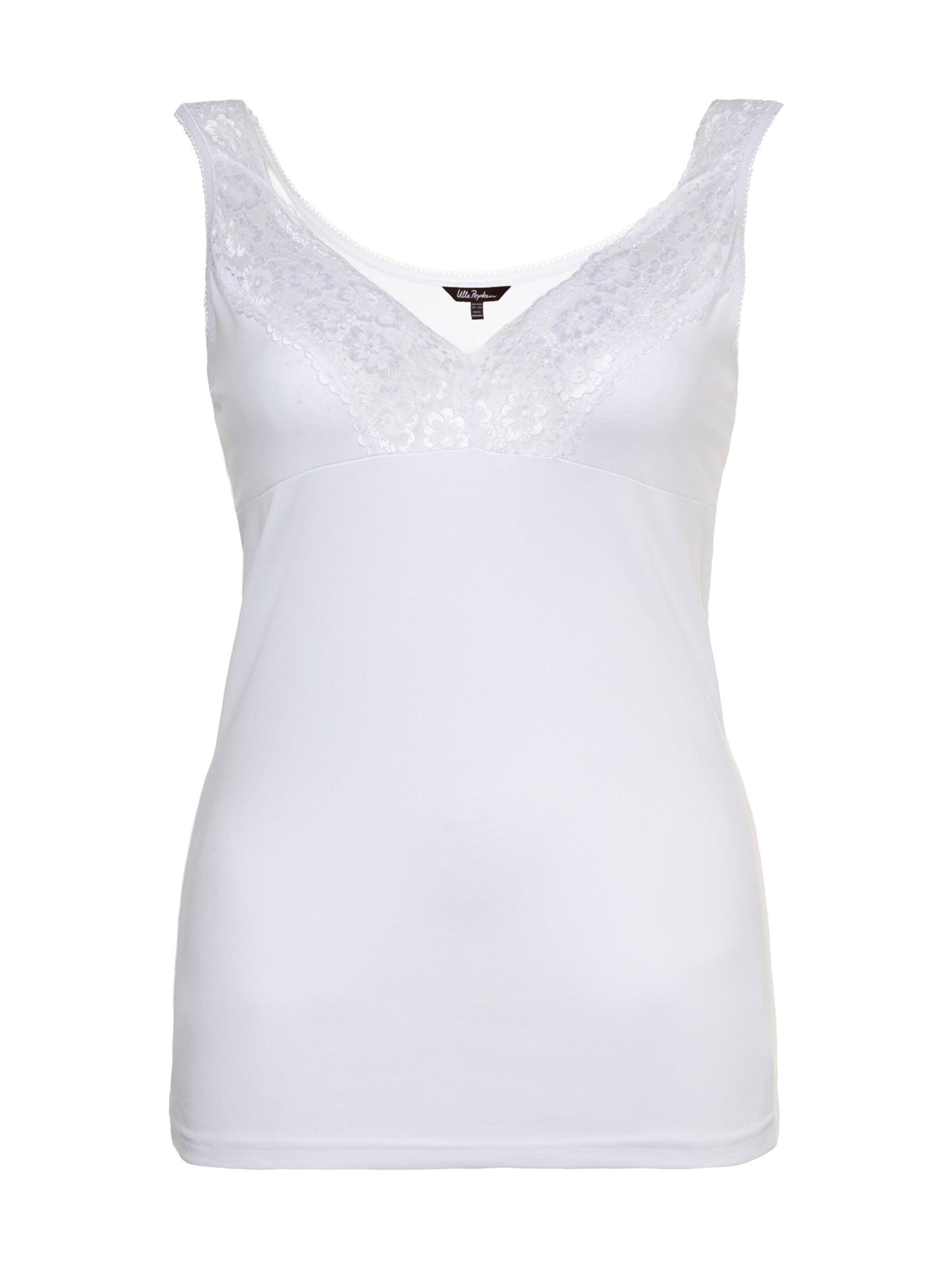 Ulla Popken - Onderhemd in de kleur Wit