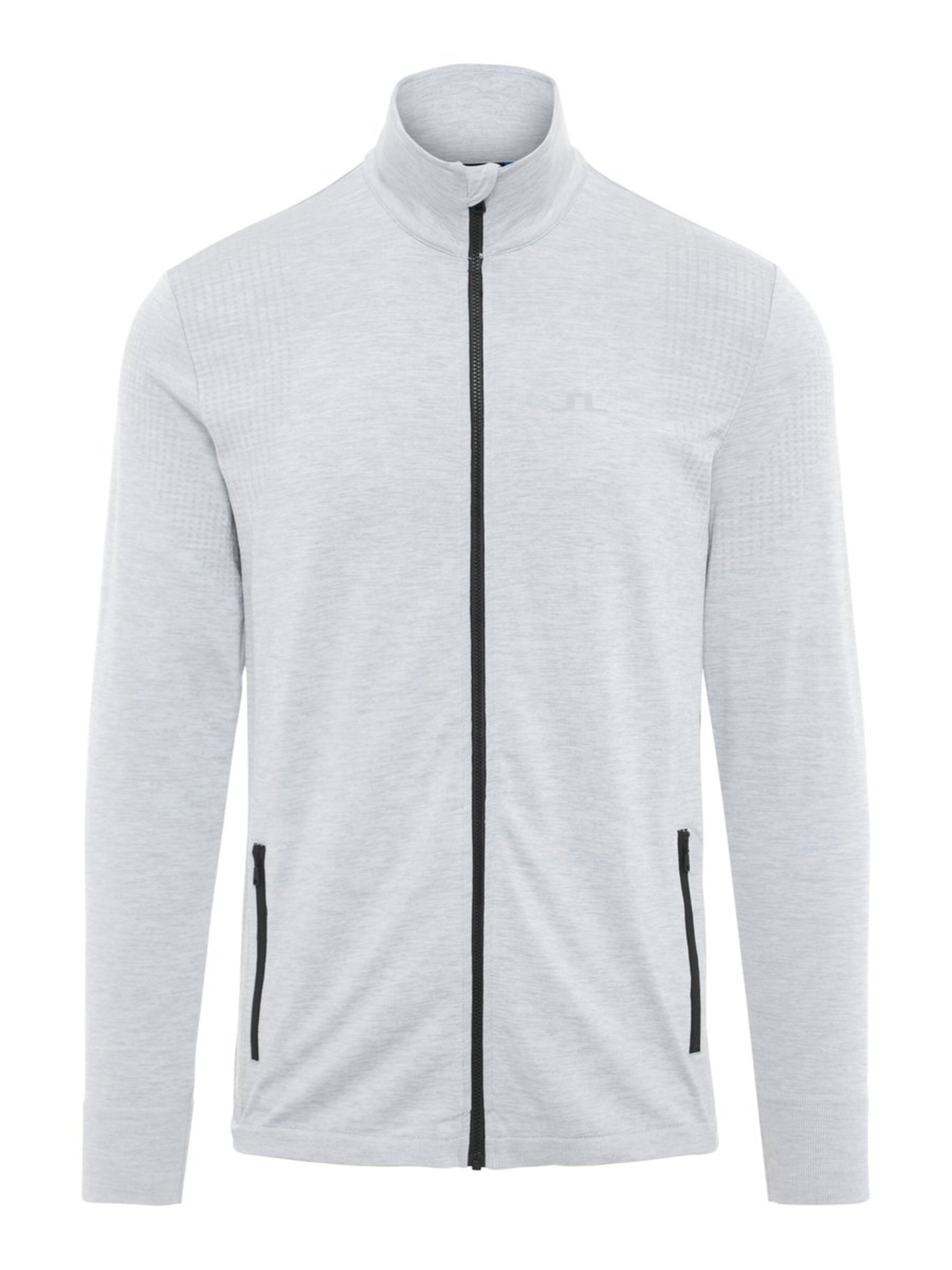 J.Lindeberg - Sportsweatvest 'Finn' in de kleur Grijs gemêleerd