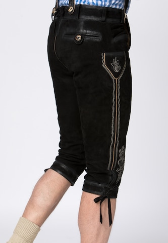 STOCKERPOINT Regular Traditional pants 'Justin' in Black: front