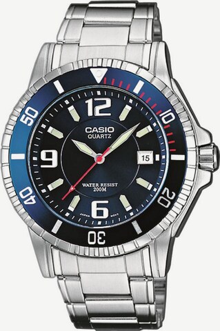 CASIO Analog Watch in Silver: front