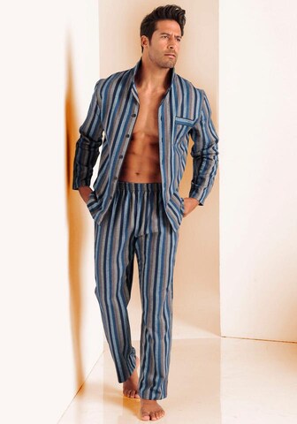 Pijama lungă de la H.I.S pe albastru
