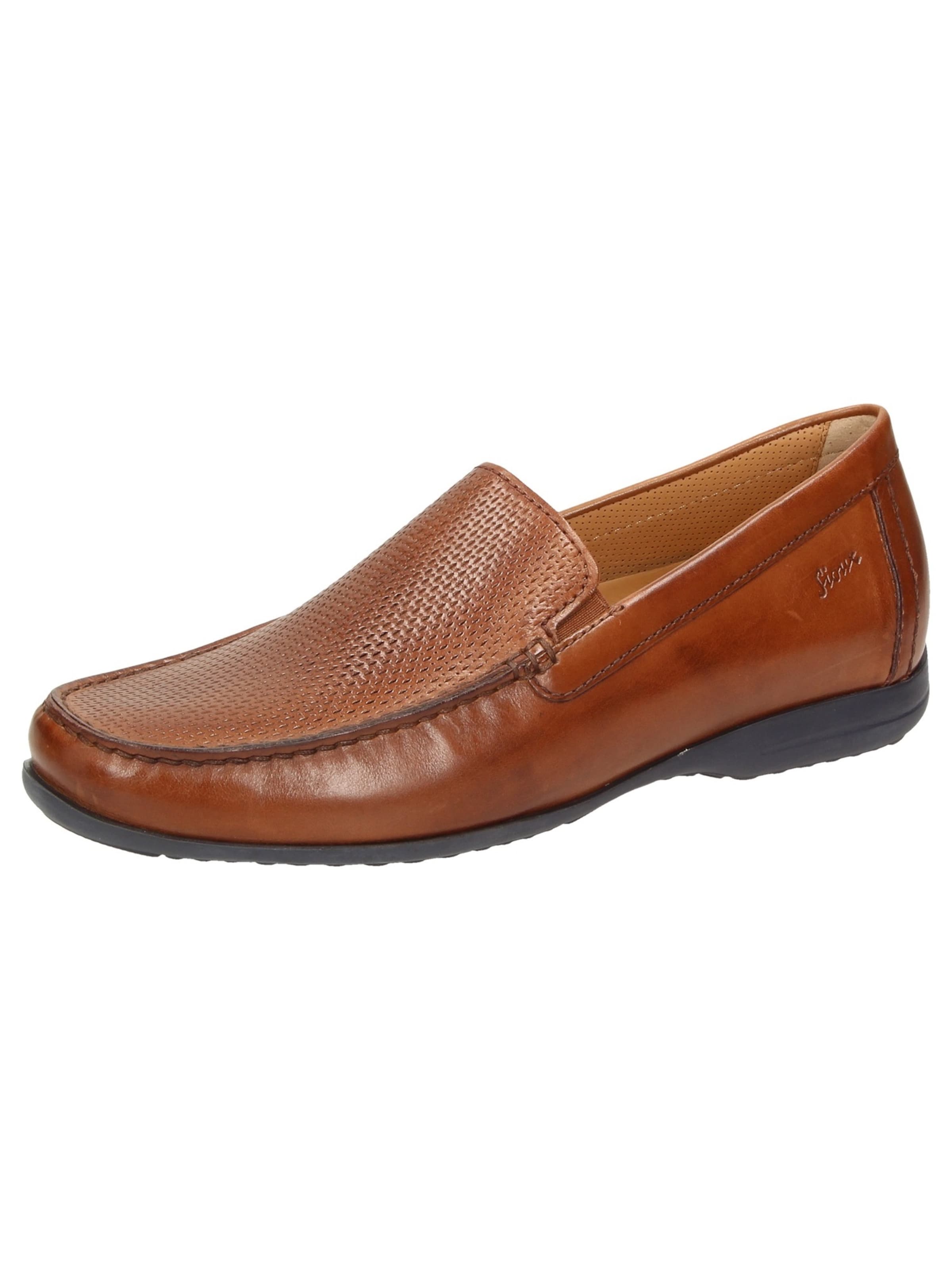 SIOUX - Mocassins 'Giumelo-701' in de kleur Karamel