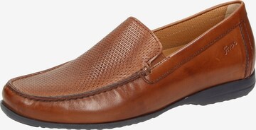 Mocassin SIOUX en marron : devant