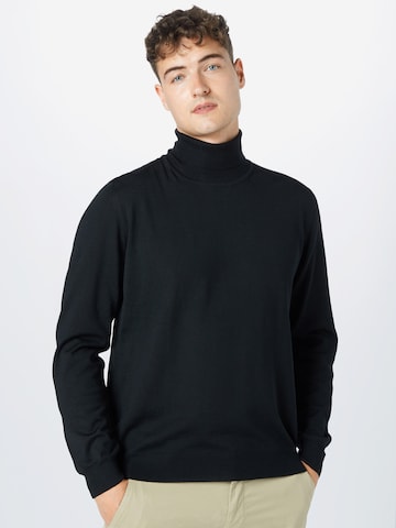 OLYMP Regular Fit Pullover in Schwarz: predná strana