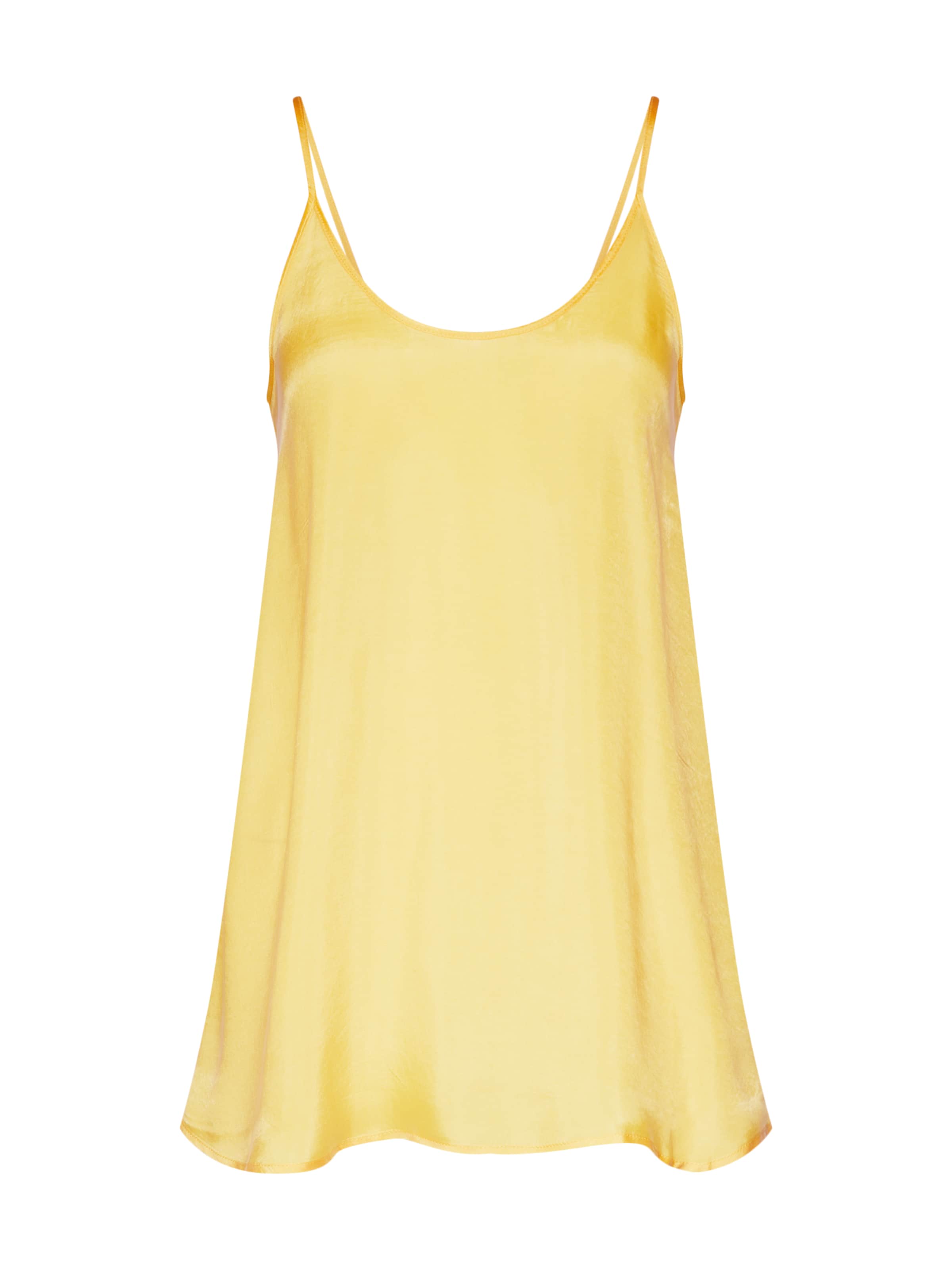 AMERICAN VINTAGE - Top 'Nonogarden' in de kleur Geel