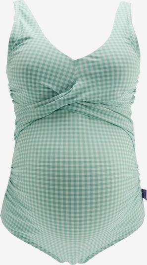 petit amour Swimsuit 'Aurelia' in Mint / White, Item view