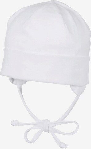 STERNTALER Beanie in White: front