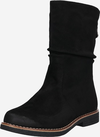 Bottes Rieker en noir : devant