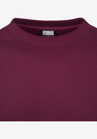 Urban Classics Sweatshirt in Rot