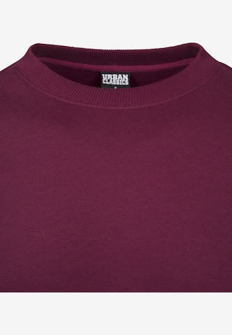 Urban Classics Sweatshirt in Red